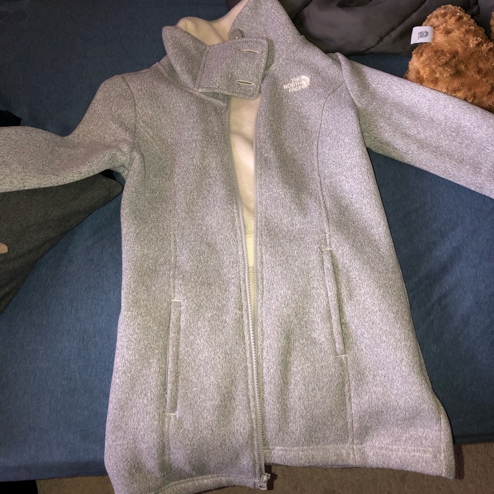 North face long outerwear